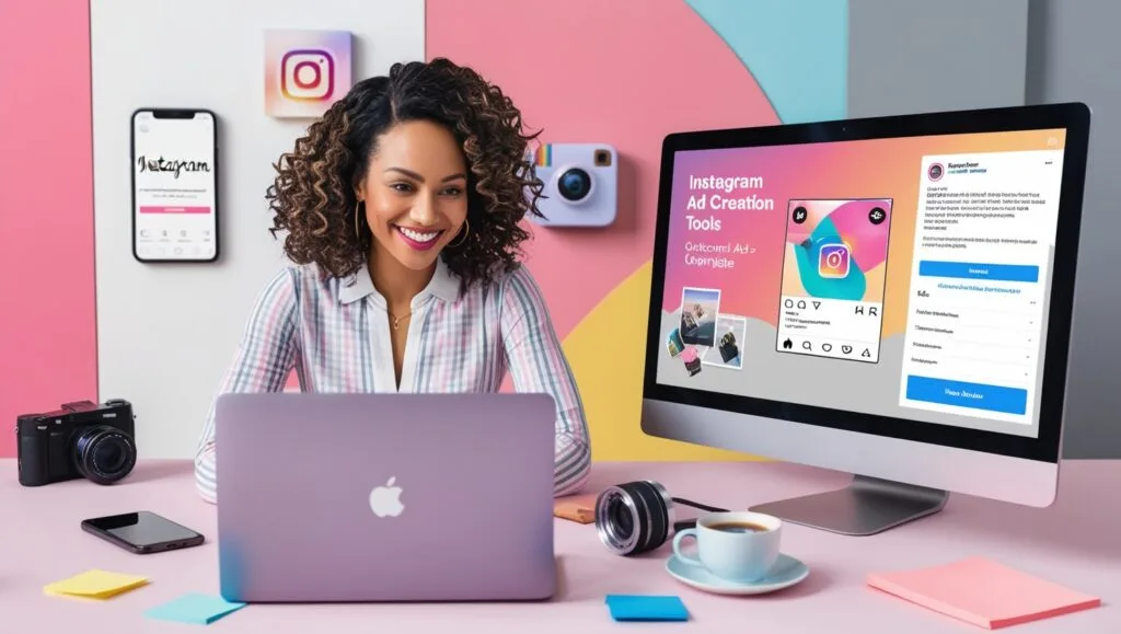 What are the best ways to use Instagram’s ad image creation tools?